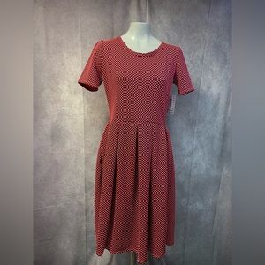 Hot Pink Polka Dot Dress